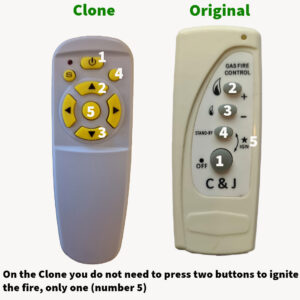 Charlton and Jenrick Replacement Clone Remote Control
