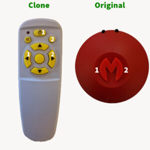 Mathmos Clone remote control