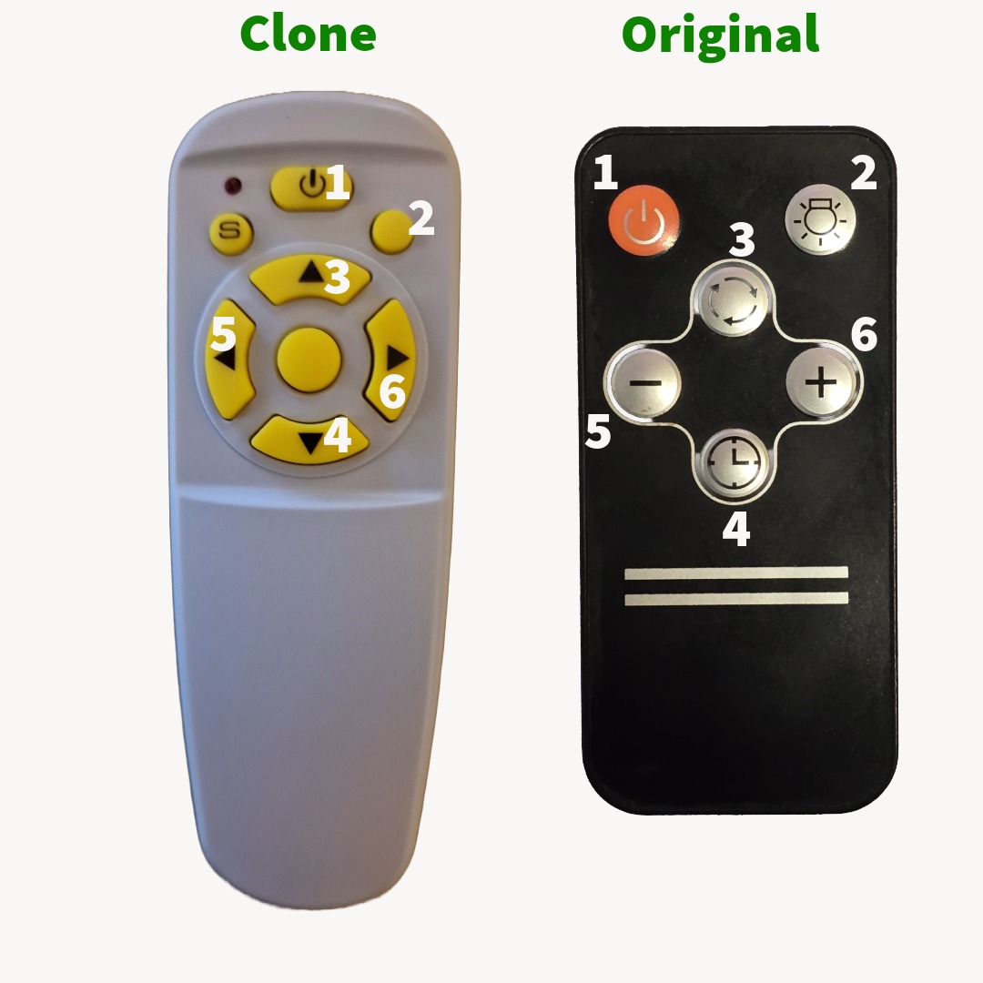 Extractor Remote Switch Hauslane HLRC1 Cooker Extractor Clone Remote Control